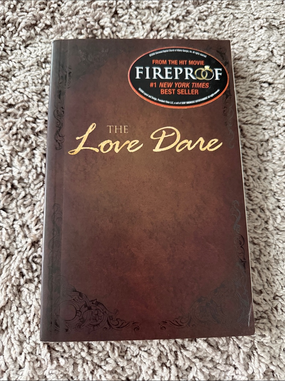 The Love Dare Hardcover Book - Brown Cover